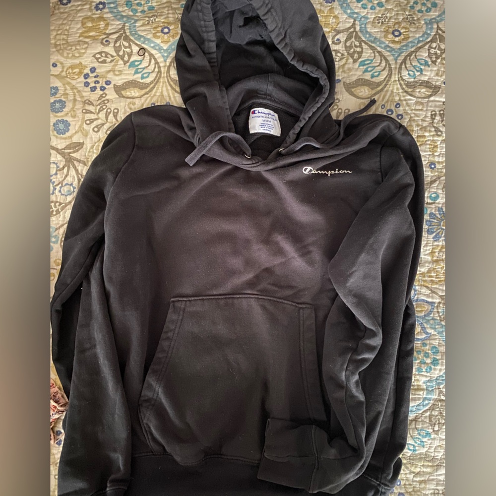 Champion Black Hoodie